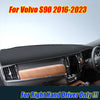 Volvo S90 RHD Leather Dashboard Cover Pad Mat (2016–2023)