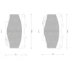 Hilux 4Runner RN130R YN130 Front Brake Pads Set (1989–1996)