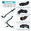 BMW E46 E39 Water Engine Heater Inlet Coolant Pipe