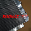 Jeep CJ5 CJ6 CJ7 3.8L 4.2L 5.0L 3 Row Aluminum Racing Radiator (1970-1985)