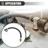 Kawasaki FR730V Rubber Aluminum Alloy Flex Drain Hose