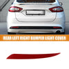 Ford Fusion (2013-2020) Red Car Rear Bumper Reflector Light Cover