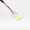 Car LED Panel Lights White COB 18LED Car Interior Dome Festoon
