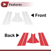 Nissan Qashqai Silver Tone Door Pillar Window Trim (2007-2023)