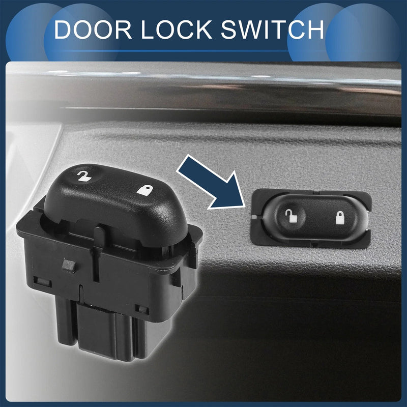 Mercury Mountaineer Front Left Door Lock Switch (2002-2004)