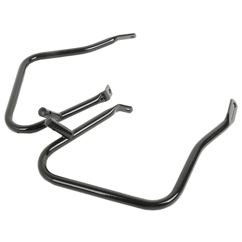 Harley Street Road Glide 7/8" Black Saddlebags Guard Crash Bar (2014-2024)