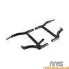 Harley Road King Saddlebag Bracket Guard Crash Bars w/4 Tube Sliders
