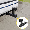Tow Truck Dual 2" Trailer Hitch Receiver Rise Drop Extension Adapter 4000LB