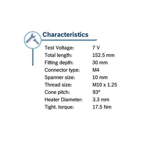Toyota Hilux 4 Glow Plugs (2015–2020)