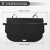 Toyota RAV4 (2013-2018) Gloss Black Retractable Cargo Cover