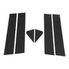 Chevy Trailblazer (2021 - 2024) Black 6 x Pillar Window Trim
