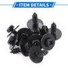 Toyota Highlander 10 Pcs Fender Liner Splash Shield Bumper Cover Screws