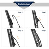 Dodge Caliber Rear Windshield Wiper Arm Set 285mm 11 Inch (2008-2017)