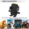 Handlebar Mount 4.7-7.2 Phones Black Yellow Motorcycle Phone Mount Holder
