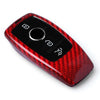 Mercedes Benz E-Class W213 Red Carbon Fiber Remote Key Fob Cover