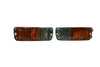 Toyota Hilux RN20 RN25 RN27 2 x Front Bumper Lights (1974-1978)