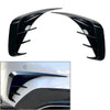 BMW 3-Series 2 x Rear Bumper Canards Lip Splitter Fins (2019-2022)