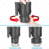 Car Seat - Fits Most Vehicles 360° Adjustable Expander Cup Holder