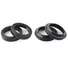 4 Pcs 33X46 MM Motorcycle Front Fork Damper Shock Absorber Seal