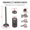 Polaris Sportsman 500 4x4 6x6 Rocker Arm & Intake Exhaust Valve Kit (1996–2014)