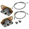Polaris Trail Blazer 250 400 Front Brake Calipers & Hose Lines (2001–2004)