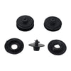 2 x Car Floor Mat Anti-Slip Clip Auto Carpet Fixing Grips Clamps Holders Black
