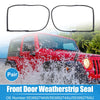 Jeep Wrangler Front Full Door Felt Gasket Trim Seal (2007-2018)