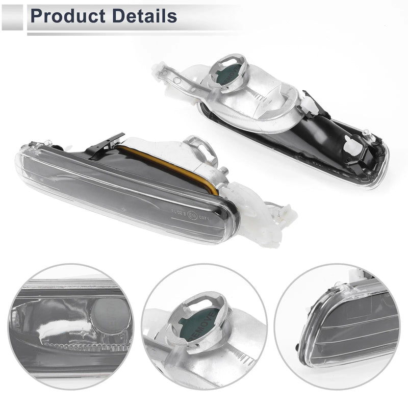 BMW 3 Series Left Front Bumper Side Marker Light Cover (2006-2013)