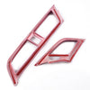 Honda Civic Red ABS Air Outlet Frame Cover Trim (2016-2019)