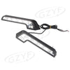 6-LED Daytime Running Lights Universal Euro Style 7-Tube Pair