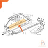 Honda Civic Sedan Outer Door Belt Weatherstrip Seals (1992-1995)