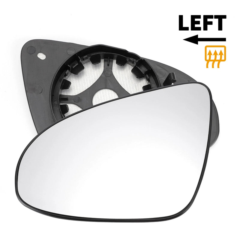 Peugeot 108 Toyota Aygo Left Side Mirror Glass w/ Back Heated (2014–2019)