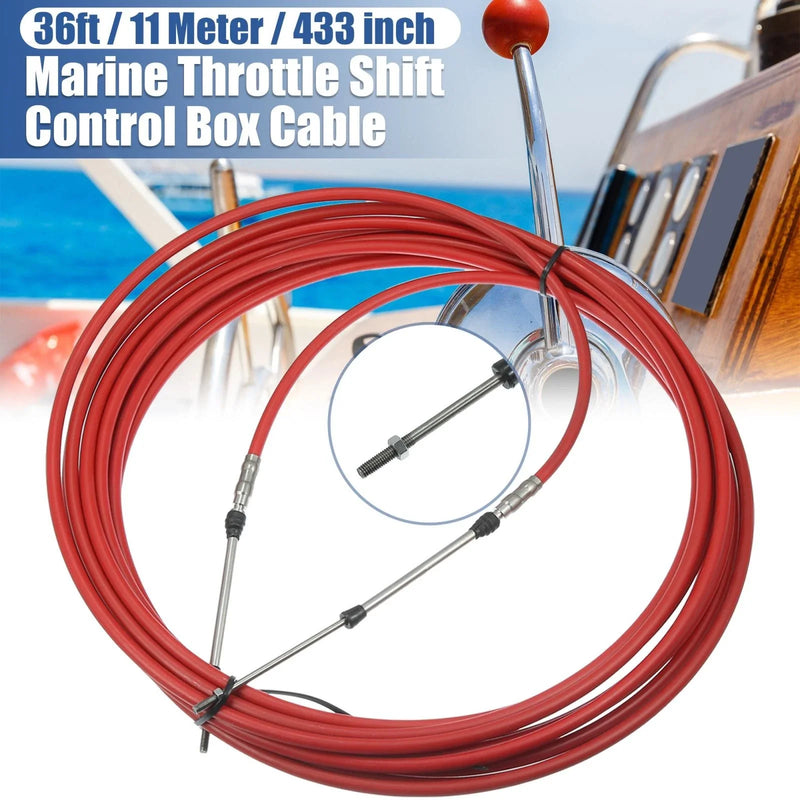 Yamaha Red Remote Control Box Cable 36ft 433 Inch