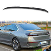 BMW 7 Series G70 (2023 - ) Black Sapphire M760i Style ABS Boot Spoiler
