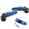 T100 T120 CNC Front Foot Pegs Pedal Blue (2016-2022)