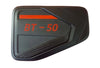 Mazda BT-50 Black Oil Fuel Gas Tank Cap Cover (2021-2024)