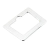Honda Gold Wing GL1500 1x Chrome Iron Front Fuel Door Trim Cover (1988-2000)