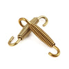 Motorcycle 10pcs 60mm Exhaust Pipe Stainless Steel Swivel Spring