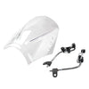 Clear Universal Motorcycle Windshield Deflector