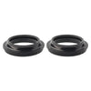 Motorcycle 43x53-11mm Front Fork Damper Shock Absorber Dust Seal Set