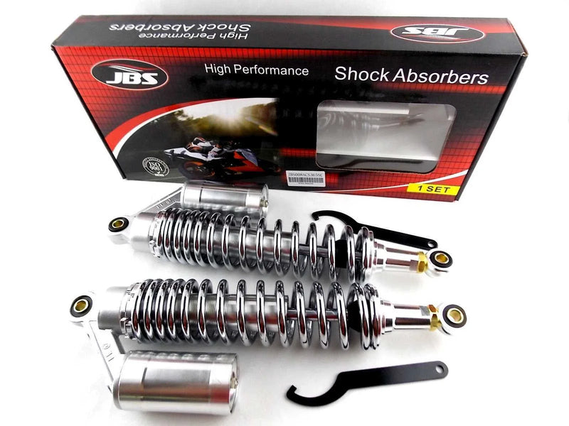 Yamaha XT500 365mm JBS Rear Air Nitrogen Cell Shock Absorbers (1976-1980)