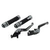 Kawasaki ZX6R Titanium Extendable Brake Clutch Levers Grip Set (2005-2023)