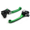 Kawasaki KX450F Dirt Clutch Brake Levers GREEN (2006-2012)