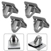 F150 Clips / 4PCS Front High Oil Panel Plate Skid (2011–2020)