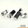 Honda Harley Dyna 1 1/4" Engine Crash Bar Foot Pegs