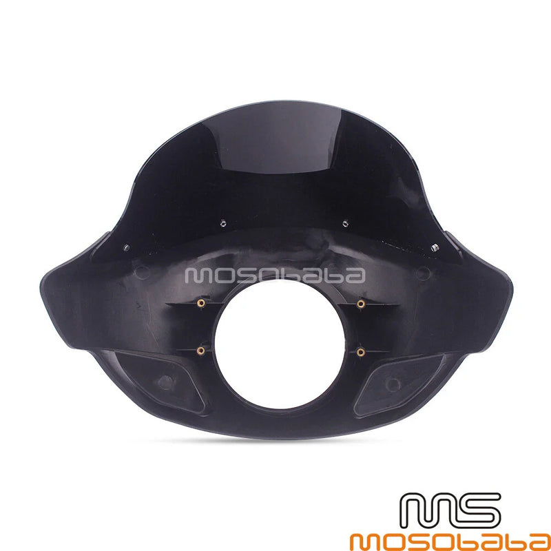 Harley Aggressive Cruiser Style Headlight Fairing Windshield (35-49mm)