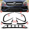 Benz CLA200 W117 C117 Front Bumper Splitter Canards (2016-2019)