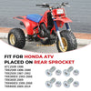 Honda TRX400EX TRX300EX TRX250R TRX250X 400EX 250R Bolts Kit Rear Sprocket
