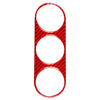 Dodge Challenger Red Carbon Fiber Air Conditioning Switch Panel Cover (08-14)