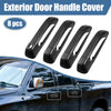 Ram 1500 2500 3500 8pcs Exterior Side Door Handle Cover Trim (2010-2018)